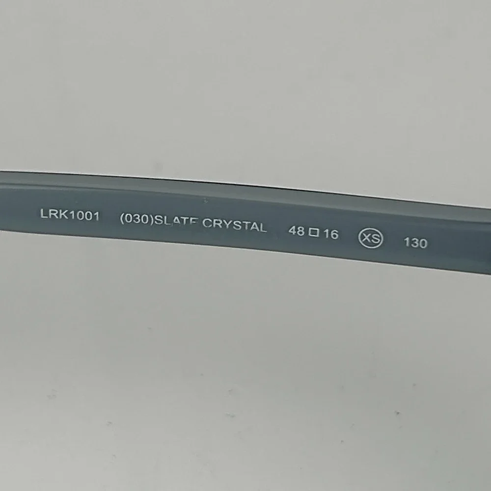 Lenton & Rusby LRK1001 Women Eyeglasses Frame Gray Crystal Full Rim 48-16-130 mm